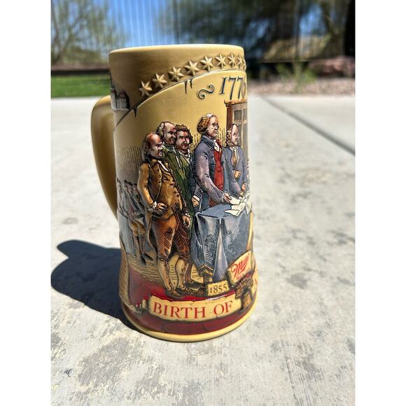 Birth of a Nation Miller Beer Mug. License Product. - Picture 2 of 7